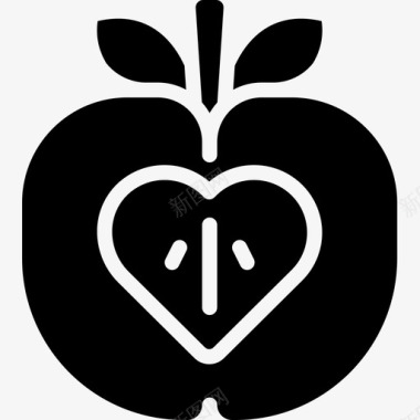 苹果饮食与营养2填充图标图标