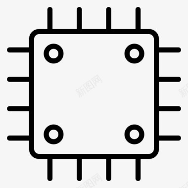 Intel芯片芯片组计算机设备图标图标