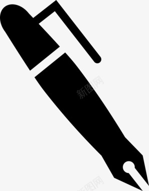 水笔笔学校写作图标图标