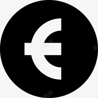 欧元图标欧元商业391填充图标图标