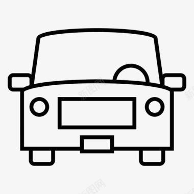 ford轿车汽车骑乘轿车图标图标
