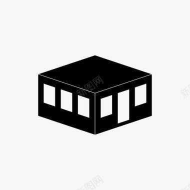 等距建筑建筑公寓楼层图标图标