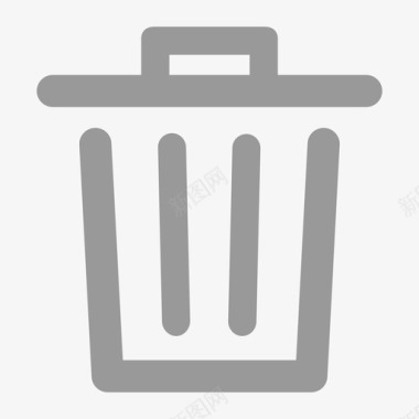 垃圾删除图标删除图标