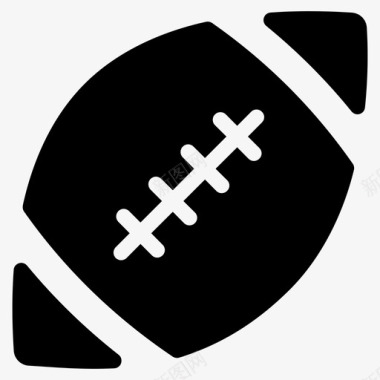 5个运动球图标橄榄球运动球橄榄球橄榄球设备图标图标