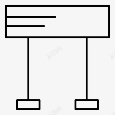 终点线赛跑运动图标图标