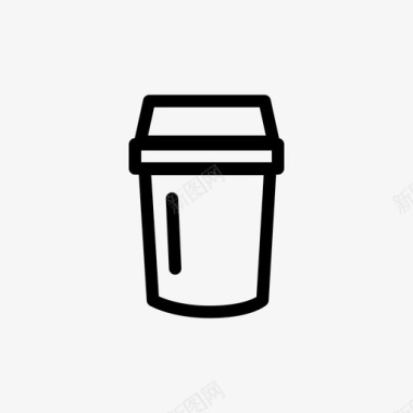 一杯咖啡咖啡师咖啡豆图标图标