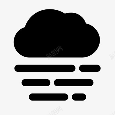云雾天空图标图标