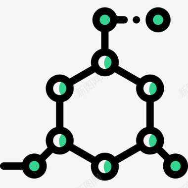 其他生物分子生物学10颜色省略图标图标