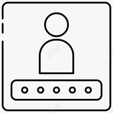 用户密码访问登录图标图标