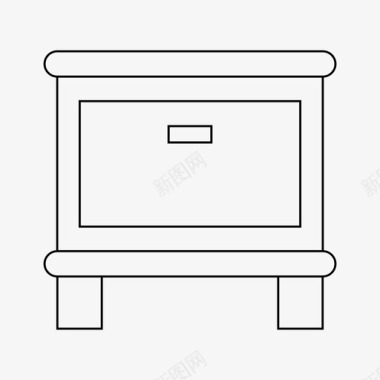 橱柜衣柜模版橱柜壁橱家具图标图标