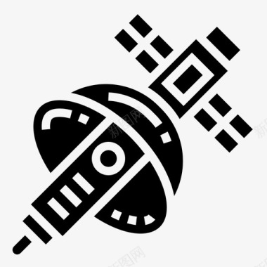 广播卫星广播通信图标图标