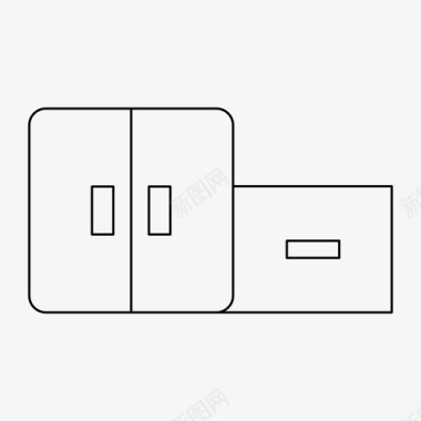 橱柜衣柜模版衣柜橱柜家具图标图标