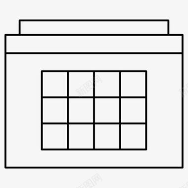 行发行日历日程日期图标图标