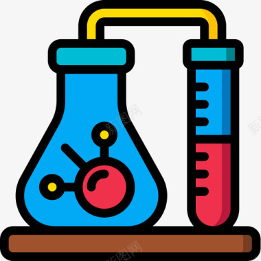 工程机器遗传学遗传学和生物工程5线性颜色图标图标