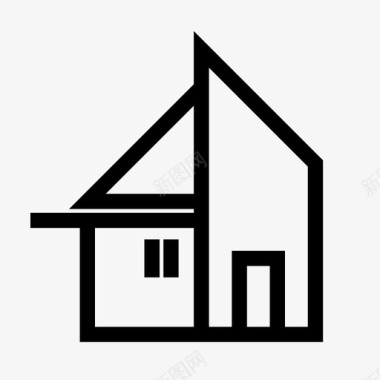 房地产倒计时房屋建筑房地产图标图标