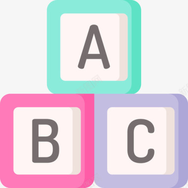 丽莎淋浴房Abc婴儿淋浴房20公寓图标图标