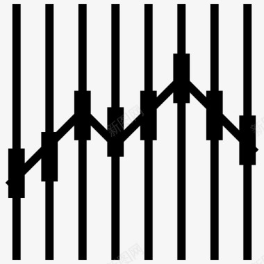 股票PNG条形图股票投资2填充图标图标