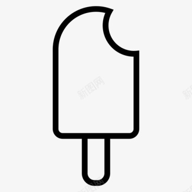 冰激凌美味冰淇淋图标图标