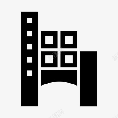 建筑商业城市图标图标