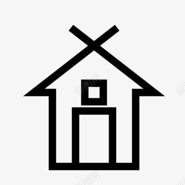 房地产倒计时房屋建筑房地产图标图标