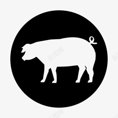 猪肉类图标