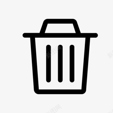 垃圾删除图标删除图标