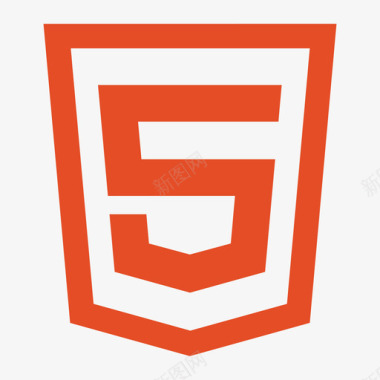 HTML5代码HTML5-outline图标