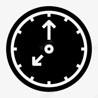 钟表装饰时间图标图标