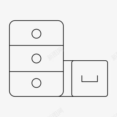 橱柜衣柜模版衣柜橱柜家具图标图标