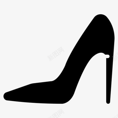 女鞋粉色女鞋高跟鞋高跟鞋时尚鞋女鞋图标图标