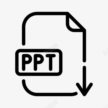ppt文件文件文档图标图标