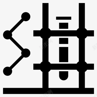 学院标志烧瓶学院18号装满图标图标