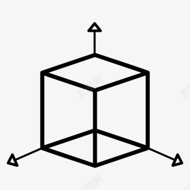 三维图标三维形状图标图标