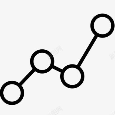 矢量数据分析图标数据分析数据点图标图标