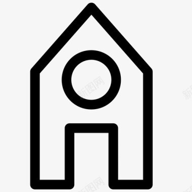 房地产倒计时主页房子房产图标图标