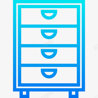 橱柜易拉宝橱柜办公室供应商5梯度图标图标