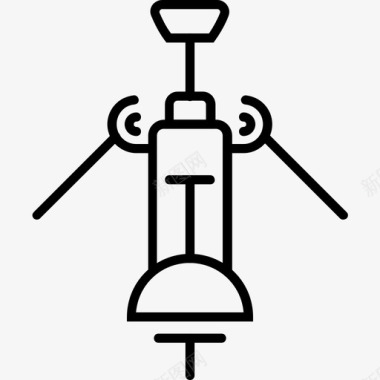 开瓶器瓶子手动图标图标