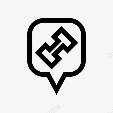 图钉免扣实物图图钉地图和位置直线图标图标