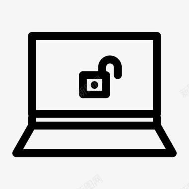 笔记本电脑解锁免费在线图标图标
