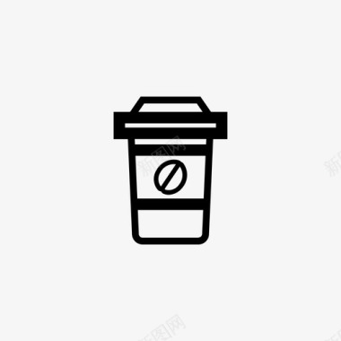 一杯咖啡咖啡休息时间图标图标