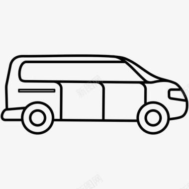 小型货车汽车模型车型图标图标