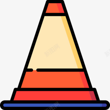 网够圆锥网维护16线颜色图标图标