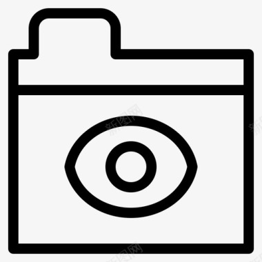 大眼保安文件夹图标图标