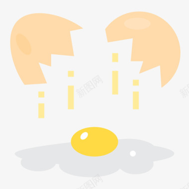 煎蛋卷食物147平煎图标图标