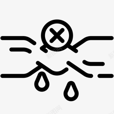 洗涤水位挤压衣服不要拧干图标图标