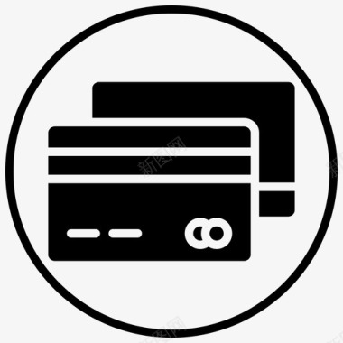 借记卡信用卡信用卡支付借记卡图标图标