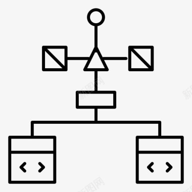 二进制编码应用程序浏览器编码图标图标