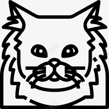 波斯人动物猫图标图标