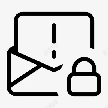 病毒邮件加密病毒邮件图标