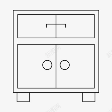 优质橱柜衣柜橱柜家具图标图标